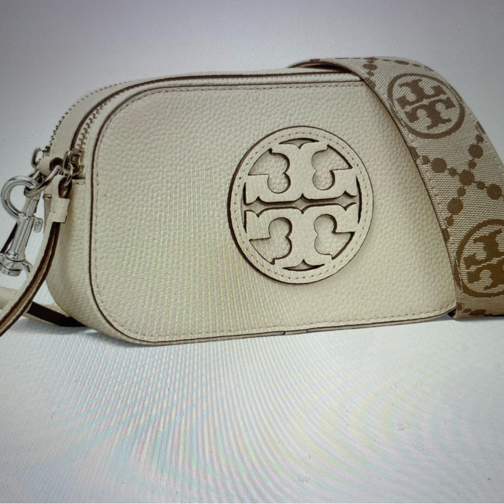 Tory Burch Cream Crossbody Bag